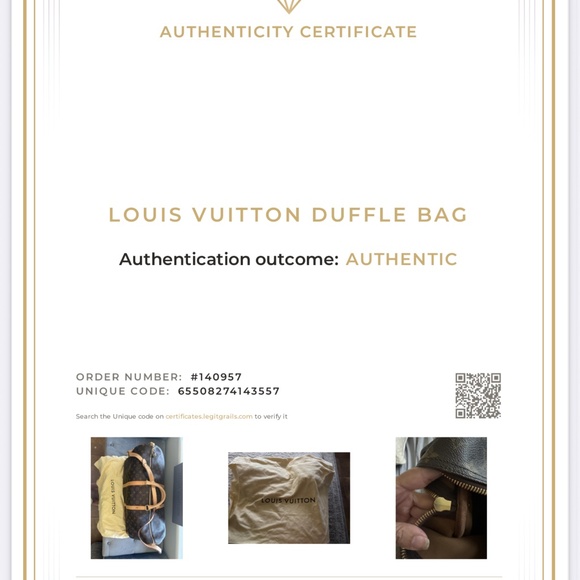 Louis Vuitton Keepall Bandouliére 60 W/ box and LV dust bag - Picture 2 of 10
